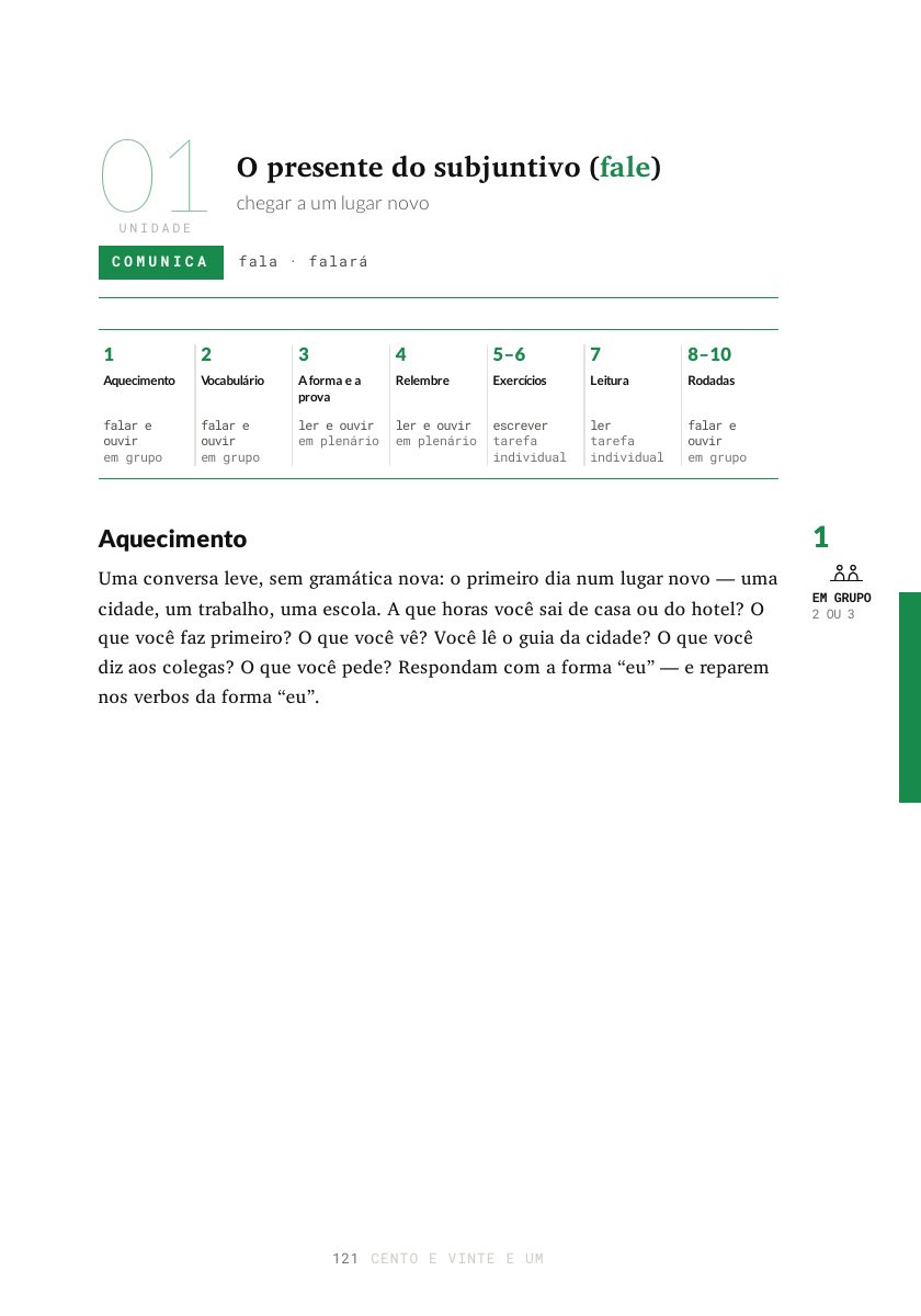 Course book — Unit 1
